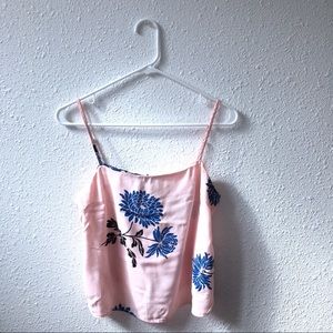 CONTEMPORARY FLORAL TOP